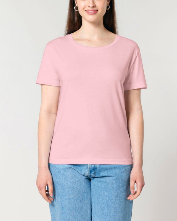 ICONIC MID-LIGHT SCOOP-NECK-T-SHIRT