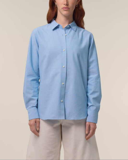 Oxford Shirt Female - Oxford Blue