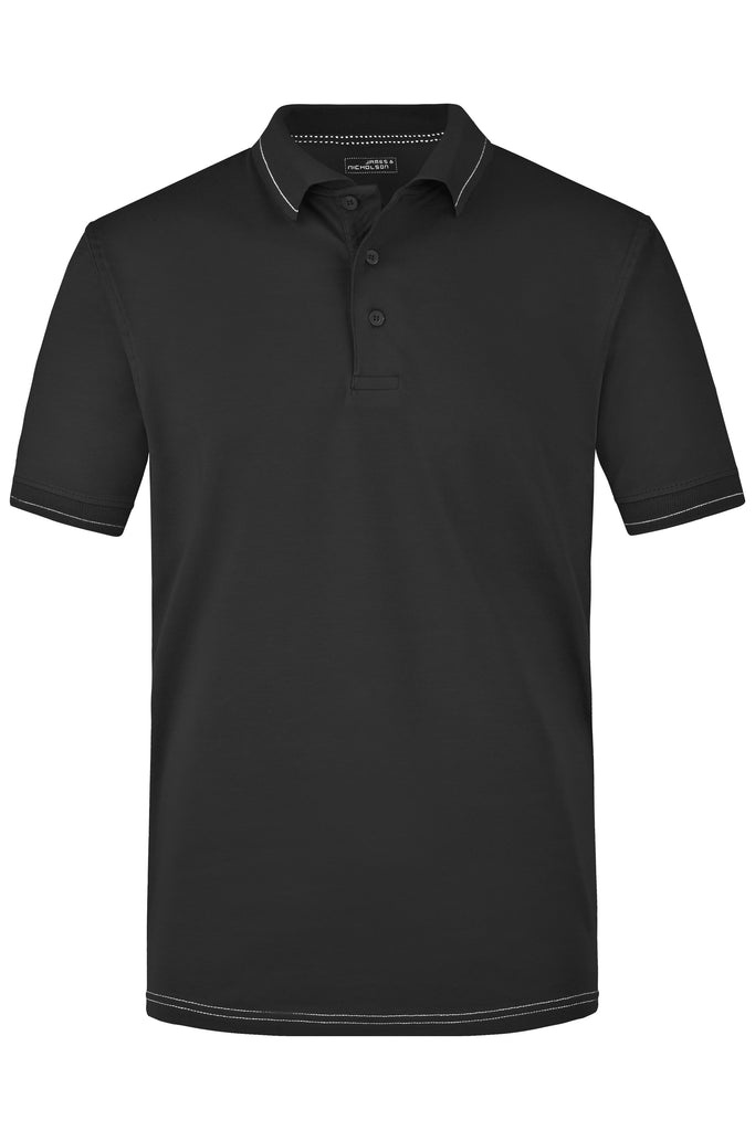 POLOSHIRT MIT KONTRASTSTREIFEN