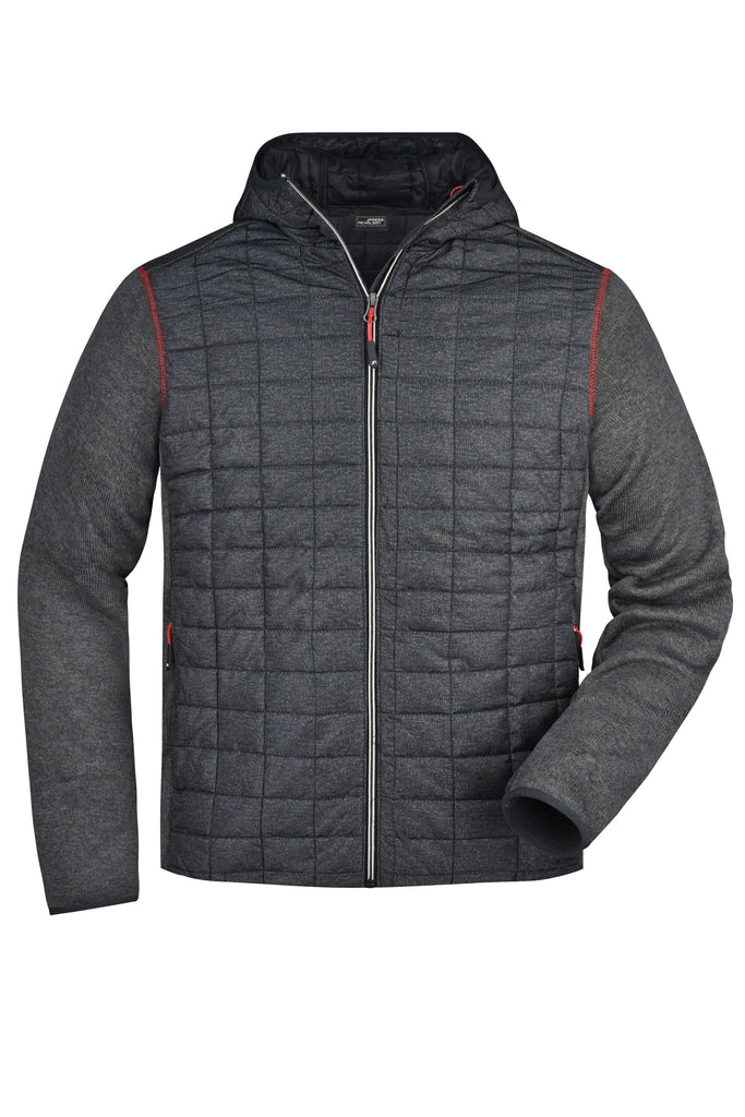 HYBRIDJACKE MELANGE-OPTIK